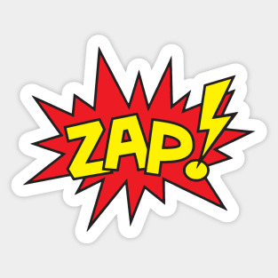 ZAP! Sticker